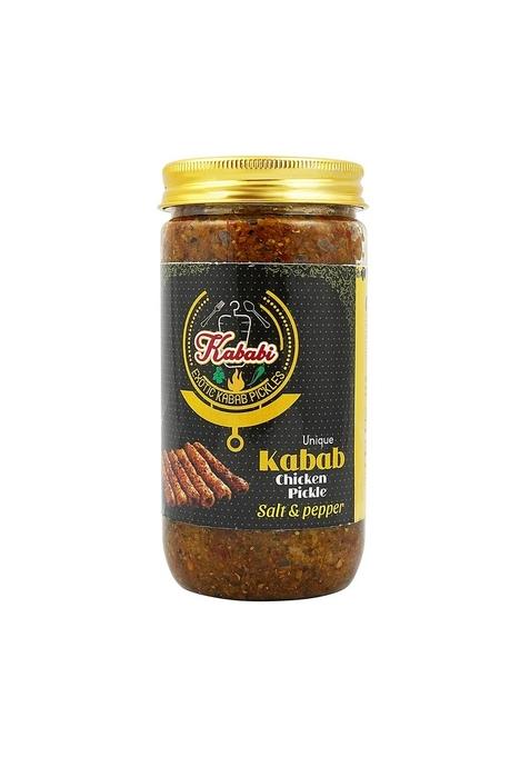Kababi Kababi'S Chicken Salt Pepper Seekh Kabab Pickle 400 Gm Unique Non Veg