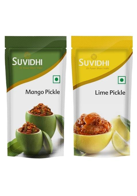 Suvidhi Mango Pickle 200Gm 4 Lime Each Pack Of 8 In All 1 6 Kg