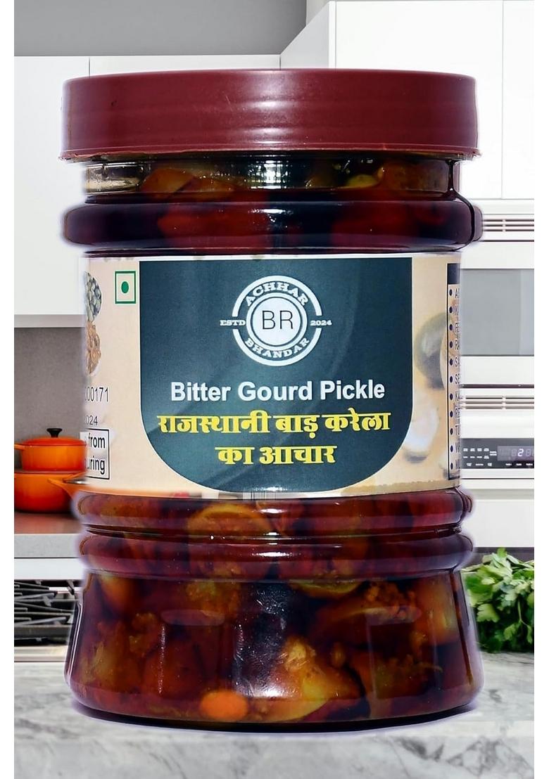 B R Achhar Bhandar Rajasthani Fence Bitter Gourd Pickle | Bad Karela Ka Achar In Sarson Oil A Tangy Delight Made With 2Kg