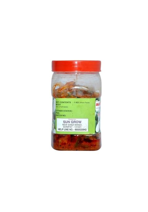 Sun Grow Food Premium Homemade Mother'S Kitchen Punjabi Mango Pickle 1Kg For Those Who Care`S Health First