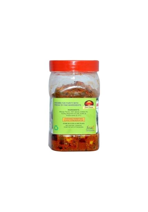Sun Grow Food Premium Homemade Mother'S Kitchen Punjabi Mango Pickle 1Kg For Those Who Care`S Health First
