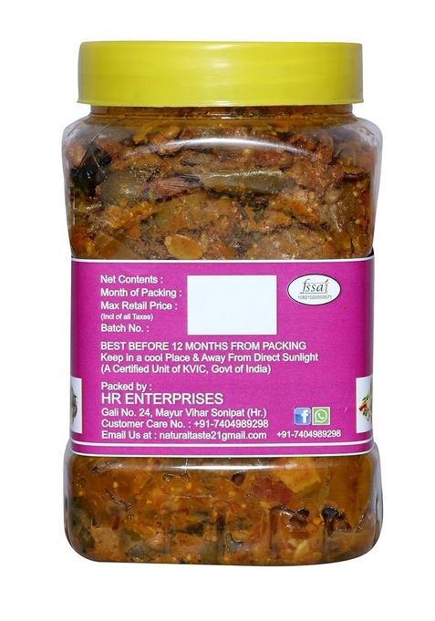 Daily Food Brand Organic Homemade Natural Mixed Pickle Mix Vegetable Achar 800Gm