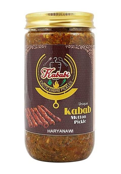 Kababi Kababi'S Haryanawi Mutton Seekh Kabab Pickle 400 Gm Unique Non Veg
