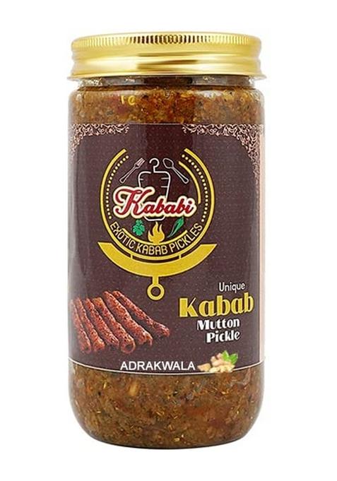 Kababi Kababi'S Adrakwala Mutton Seekh Kabab Pickle 400 Gm Unique Non Veg
