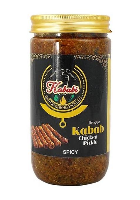 Kababi Kababi'S Spicy Chicken Seekh Kabab Pickle 400 Gm Unique Non Veg