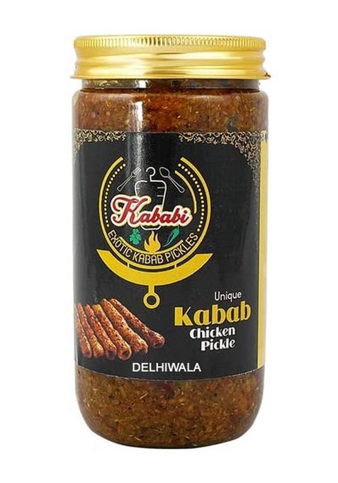 Kababi Kababi'S Delhiwala Chicken Seekh Kabab Pickle 400 Gm Unique Non Veg