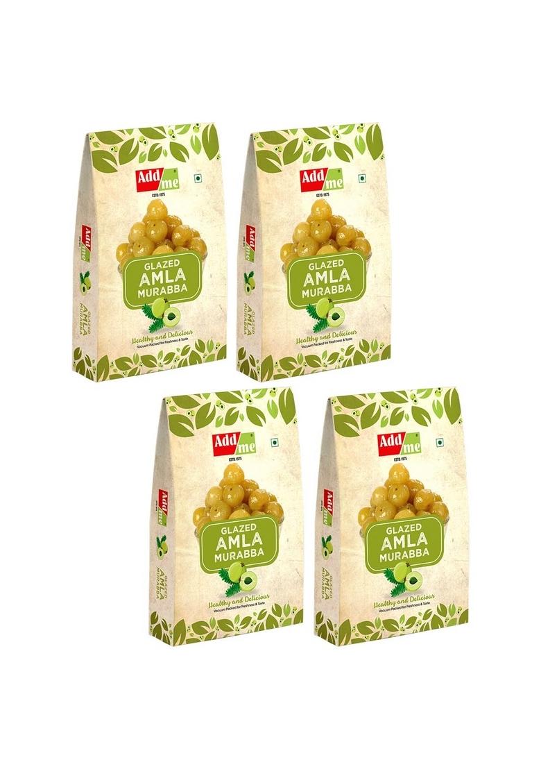 Add Me Sweet Kesar Amala Murabba Large 3Kg Vaccum Packed Without Syrup Organic Immunity Boosters 750Gmx4 Homemade Keshar Ambla Murba | Natural Healthy No Preservatives