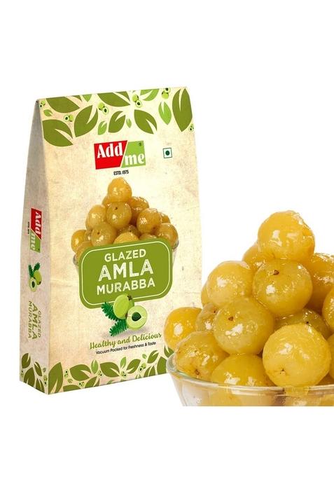 Add Me Sweet Kesar Amala Murabba Large 3Kg Vaccum Packed Without Syrup Organic Immunity Boosters 750Gmx4 Homemade Keshar Ambla Murba | Natural Healthy No Preservatives