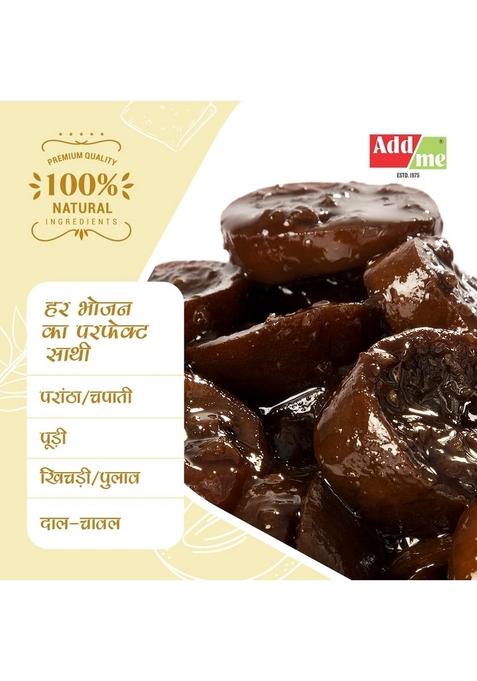 Add Me Home Made Sweet Lemon Pickle 1 2Kg Without Oil Pickles Lime 2 X 600 Gm Glass Pack | Authentic Homemade Indian Style Preserve Tangy Flavor 600G Ghar Ka Bana Nimbu Acahr