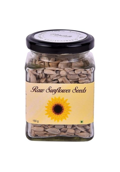 Avadata Organics The Healthy Way Of Life Raw Sunflower Seeds 150 Gm | For Eating Diet Food Snack High In Vitamin Fibre Protein Gluten Free