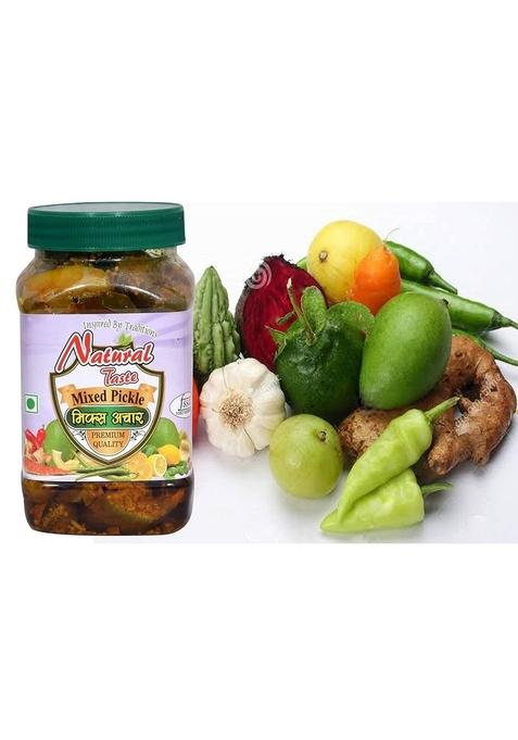 Natural Taste Punjabi Pachranga Mix Pickle Home Made Hand Mother Puchranga Super Mixed Masaledar Homemade Flavour 800Gm