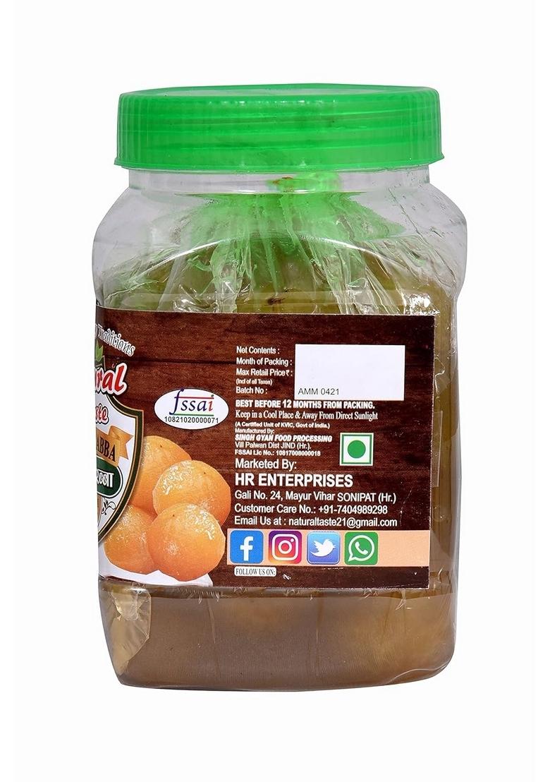 Natural Taste Honey Dry Amla Murabba No Added Sugar 800 Grams ||Traditional || A Return To The And Ancient Food Of Our Race