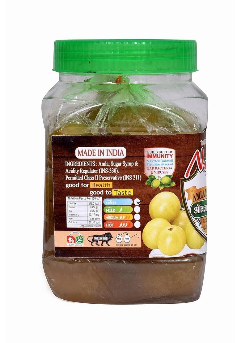 Natural Taste Honey Dry Amla Murabba No Added Sugar 800 Grams ||Traditional || A Return To The And Ancient Food Of Our Race
