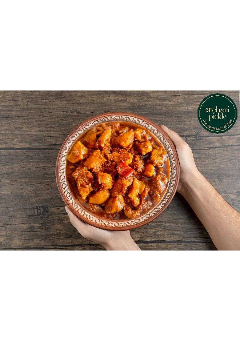 Achari Pickle Homemade Dehlicious Boneless Chicken 400 Gm Non Veg Ka Achar Mutton