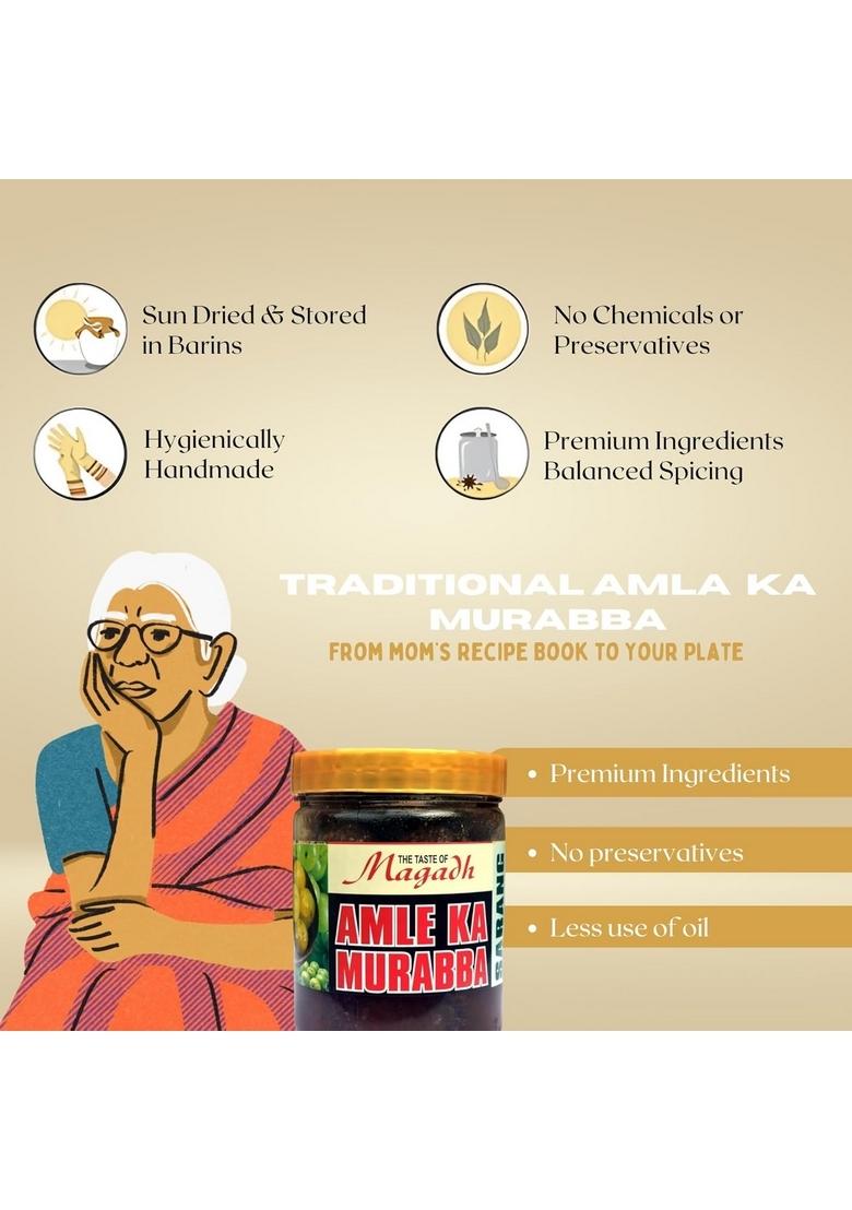 Sarang Agro Foods Home Made Amla Murabba 100 Pure Flavour Sweet Spicy