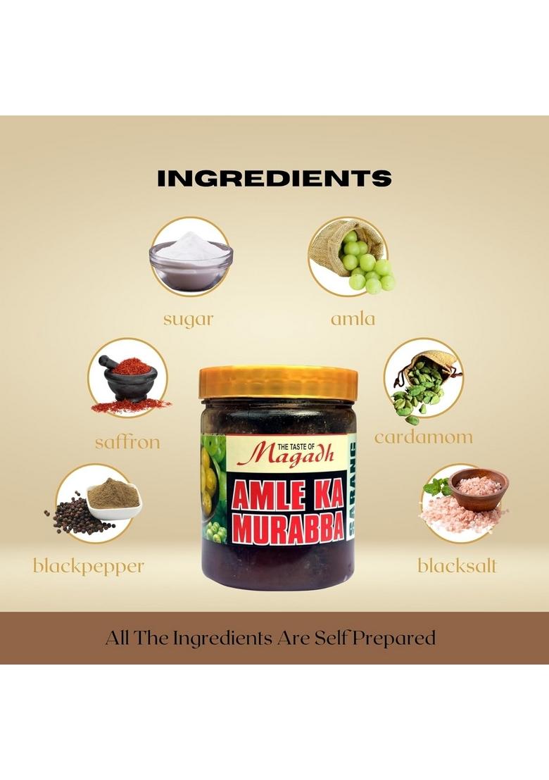 Sarang Agro Foods Home Made Amla Murabba 100 Pure Flavour Sweet Spicy