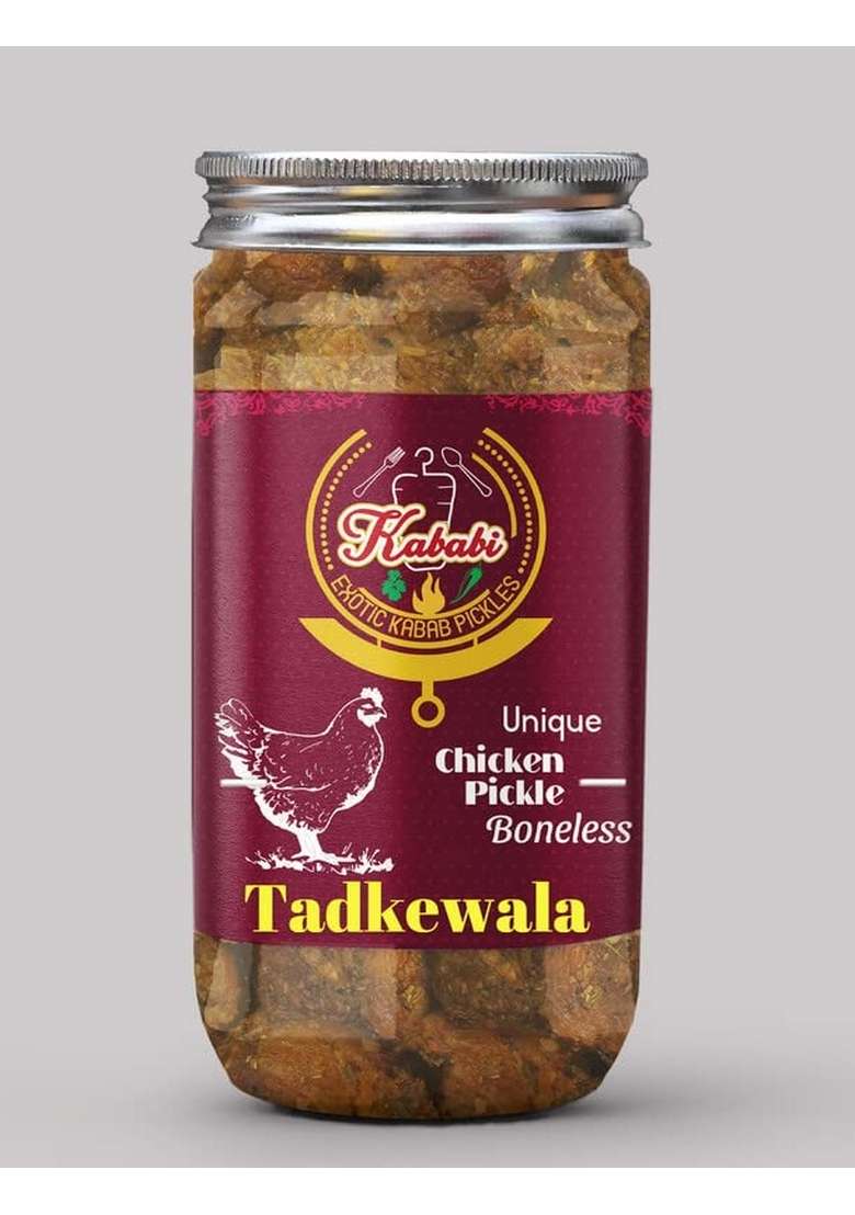 Kababi Homemade Tadkewala Boneless Chicken Pickle 400 Gm Delhi North Style - Indya