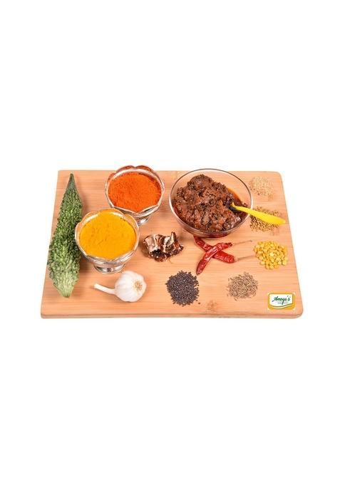 Amoga'S Pickles Factory Bitter Gourd Karela Ka Aachar Mango Thokku Aam Andhra Authentic Combo Pack 100 Natural Handmade 400 Gm Of 2 200 Each