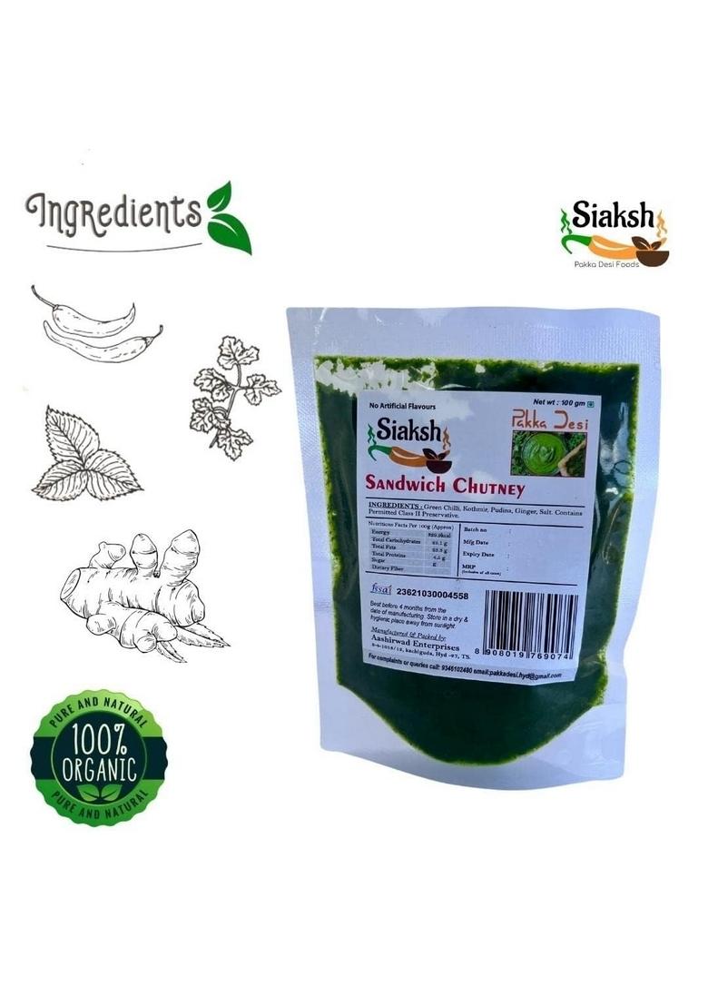 Siaksh Spicy Sweet Chutneys Combo Pack Of 2