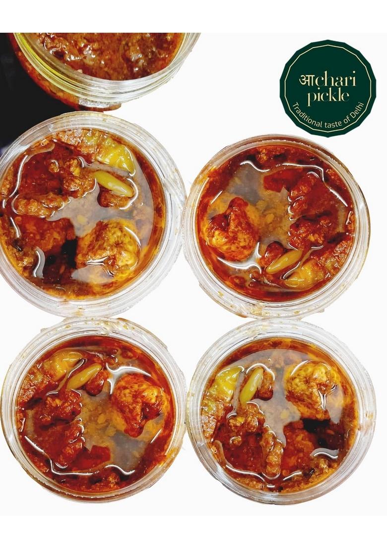 Achari Pickle Delhicious Chicken Kabab Combo 400 Gm Non Veg Achar Mutton