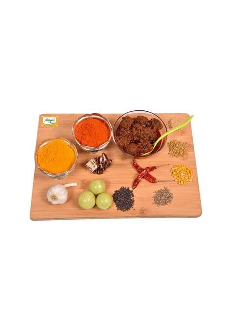 Amoga'S Pickles Factory Andhra Fresh Gooseberry Usirikaya Pickle Achar 200 Gm Cauliflower Gobi 200Gm Combo Pack Of 2