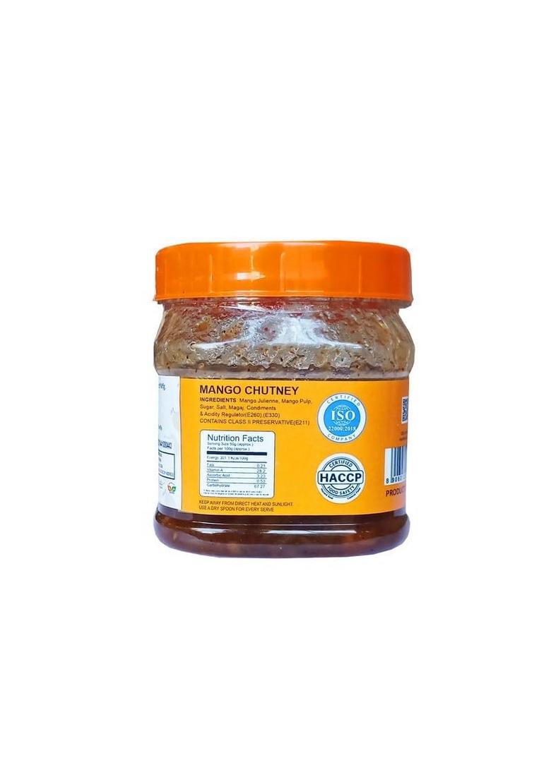 Murti Mango Chutney 400G Jar | Traditional Indian Sweet Tangy Spread Rich Flavour With Authentic Taste Hygienically Packed Ideal Snacks Meals Parathas All Age Groups