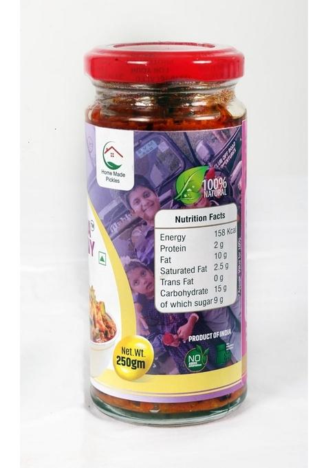 Chooch Amma Company Homemade Mango Pickle | Authentic Kerala Spicy South Indian Aam Ka Achaar Natural No Artificial Flavours Preservatives 250 Gm