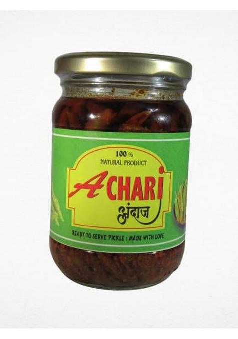 Achari अंदाज़ अंदाज़ Green Chilli Pickle 250Gm