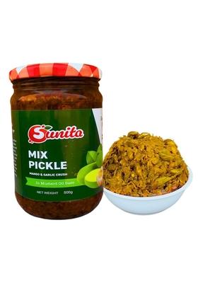 Sunita Mango And Garlic Pickle | Aam Achar Sun Dried Homemade Bihar