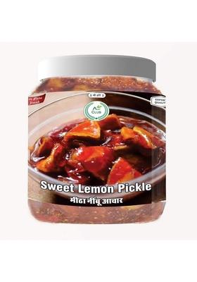 Agri Club Mother Made | Delicious Tasty Sweet Lemon Pickle Nimbu Ka Khata Mitha Achar| 750 Gm
