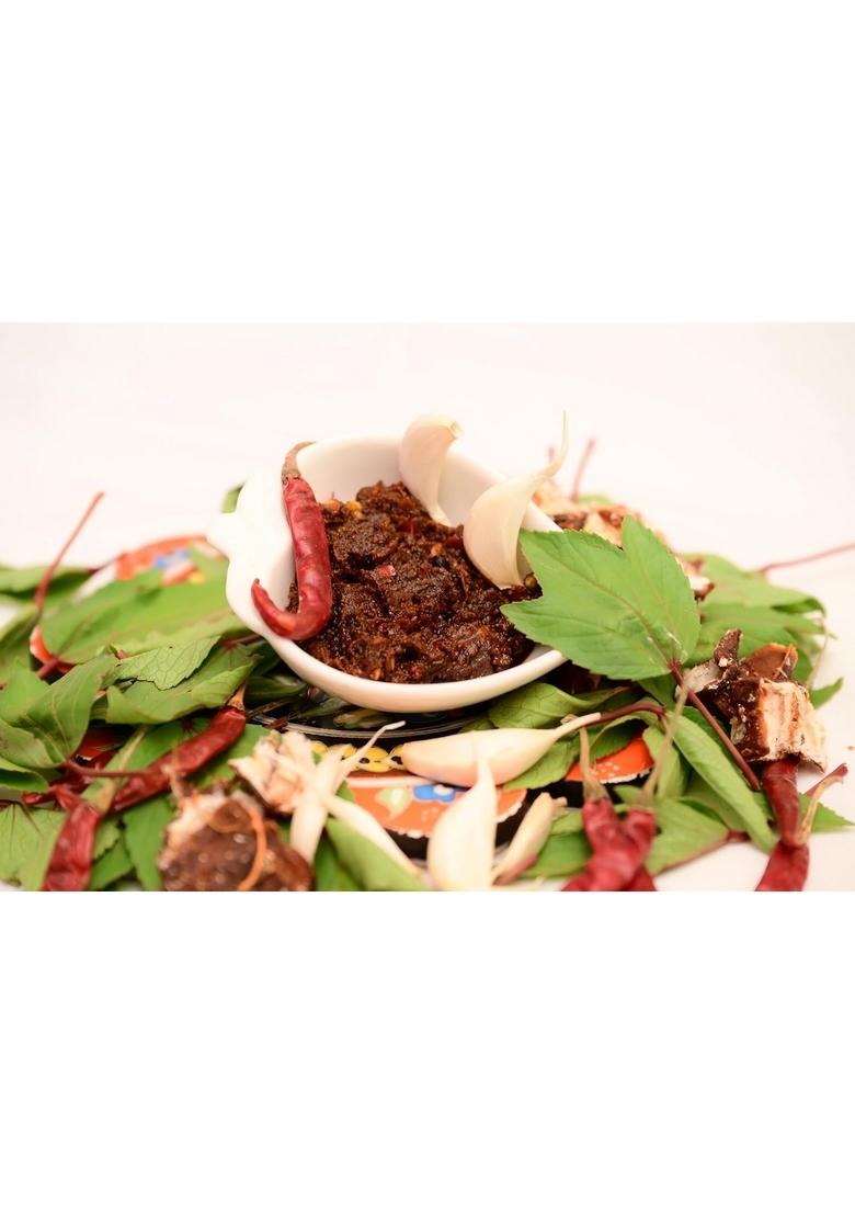 Siaksh Fresh Tasty Andhra Special Gongura And Garlic Pickle 250Gm