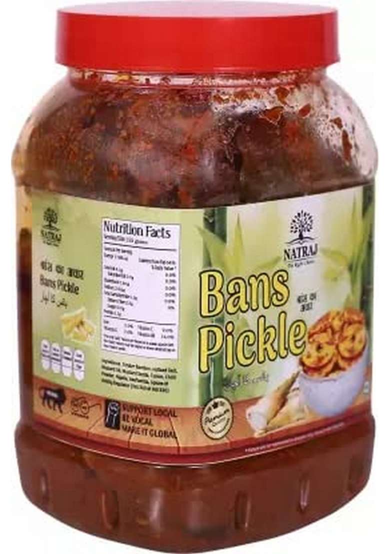 Natraj The Right Choice Bans Ka Achar Bamboo Pickle 500G - Indya