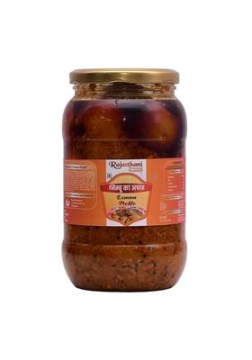 Rajasthani Swaad Lemon Pickle Homemade Nimbu Achar | 800 Grams