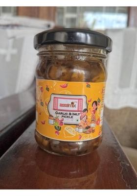 Assamix Homemade Garlic Imli Pickle 100 2 Grams Pack Of