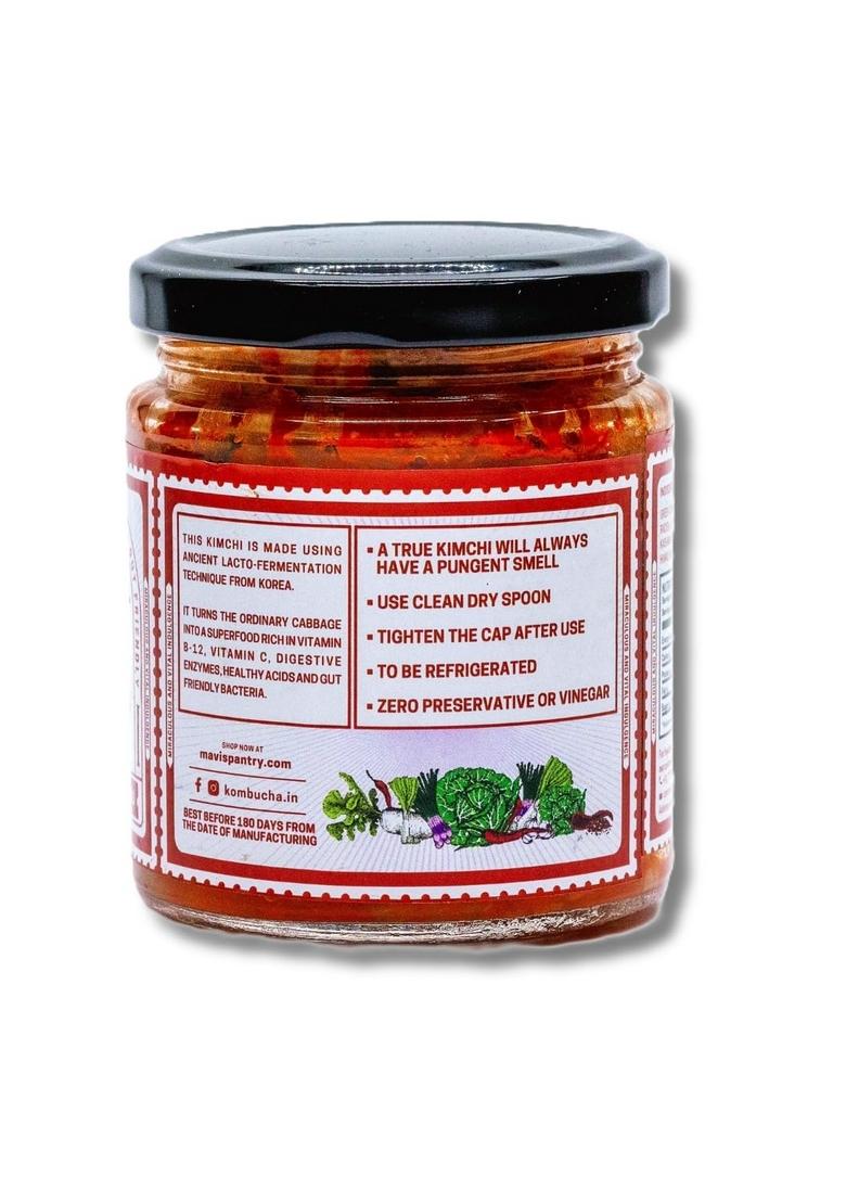 Mavi'S Kimchi Combo | Vegan 200G Radish 500G| Artisanal Probiotic Pickle 100 Natural Organic No Preservatives Artificial Flavour Or Colour Pack Of 2