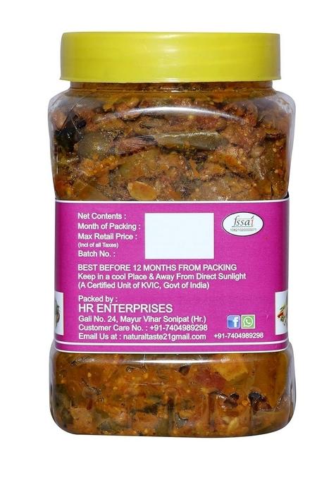 Daily Food Homemade Organic Natural Mixed Pickle Mix Vegetable Achar 400G