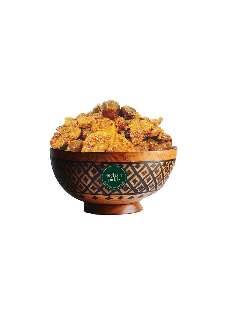 Achari Pickles Radish With Ker Tait Mix Pickle 400 Gm Ghar Ka Achar - Indya