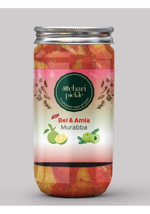 Achari Pickles Bel Amla Murabba Mix 400 Gm Ghar Ka Achar