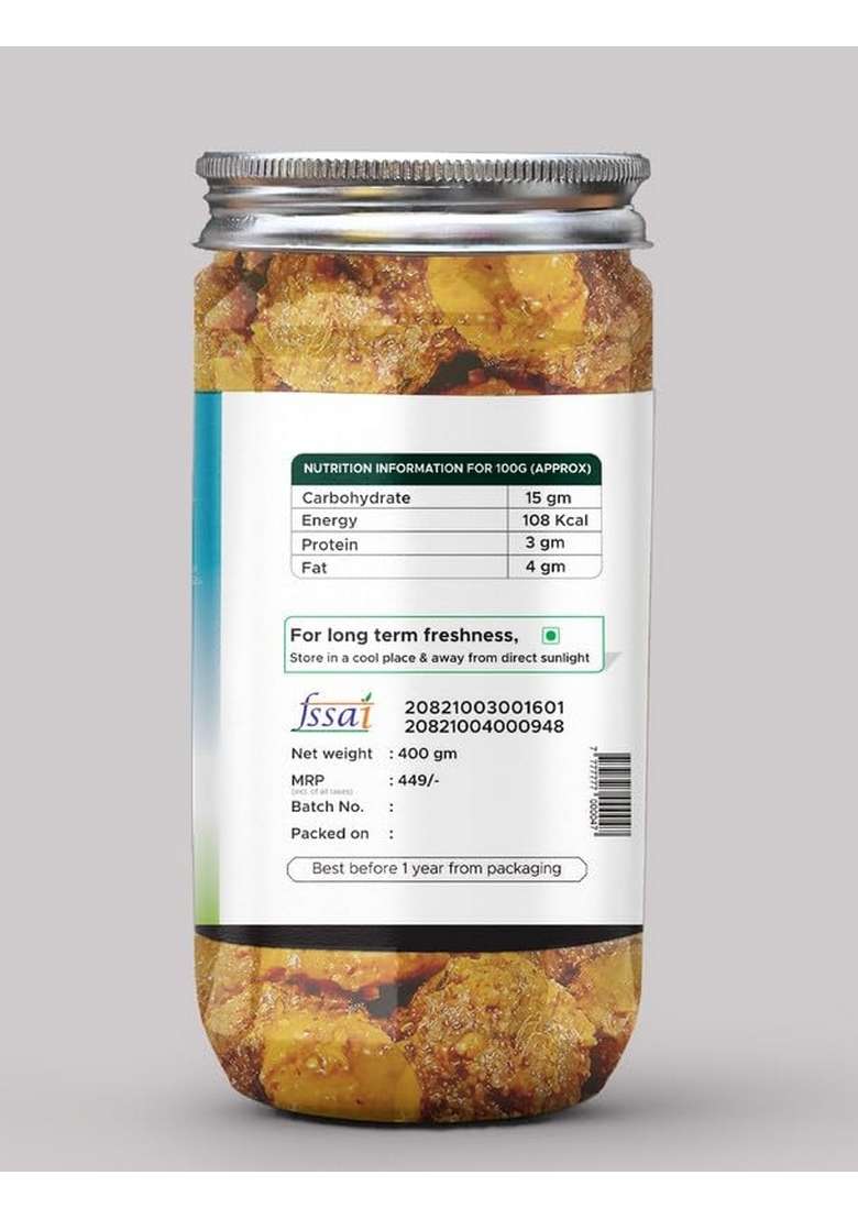 Achari Pickles Amla With Radish Mix Pickle Delhiwala 400 Gm Ghar Ka Achar - Indya