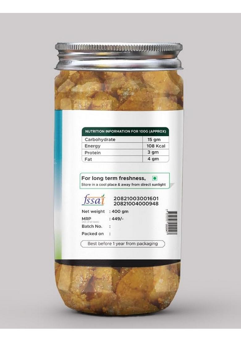 Achari Pickles Radish With Mango Mix Pickle Punjabi 400 Gm Ghar Ka Achar