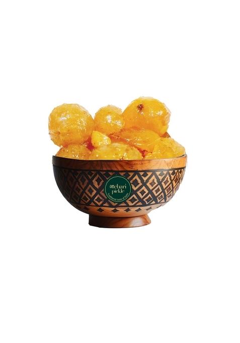 Achari Pickles Amla Apple Murabba Mix Lucknawi 400 Gm Ghar Ka Achar