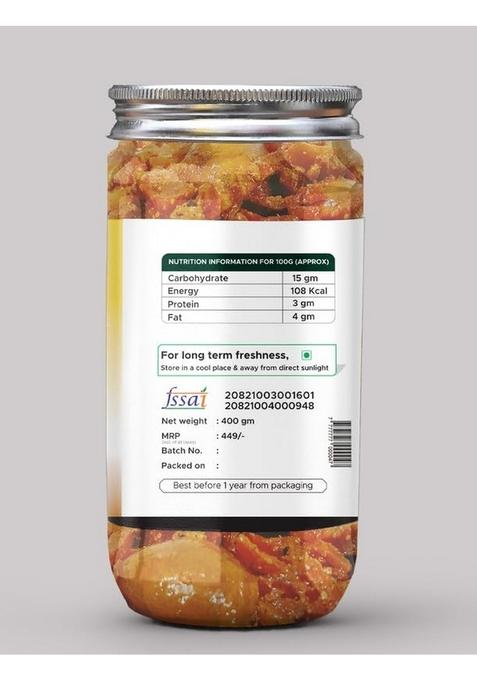 Achari Pickles Lemon With Carrot Mix Pickle Banarasi 400 Gm Ghar Ka Achar