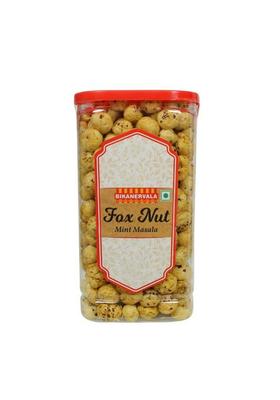 Bikanervala Fox Nut Mint Masala 80G – Refreshing Spicy Roasted Makhana Snack | Light Crunchy Healthy Indian Namkeen 100 Natural Gluten Free Protein Rich Vegan Superfood Ideal Packed For Gifting Tea Time Travel Daily Munching