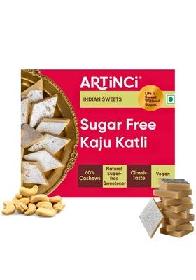 Artinci Sugar Free Kaju Katli Low Carb Keto Friendly Pure Tasty Healthy Indian Sweets Vegan Made With Cashew Nuts Ideal For Special Occasion Festivals Sugarfree Mithai 200G