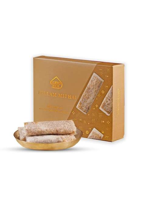 Almond House You Are One Of Us | Premium Putharekulu No Maida Sugar Healthy Snacks South Indian Sweets Traditional 5 Pcs Bellam Pootharekulu