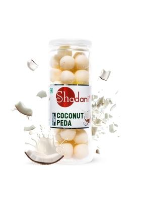 Shadani Coconut Peda 200G Nariyal Meethai Flavoured Soft Candy| For Every Age | Chewy Indian Sweet |Traditional Festive Treat