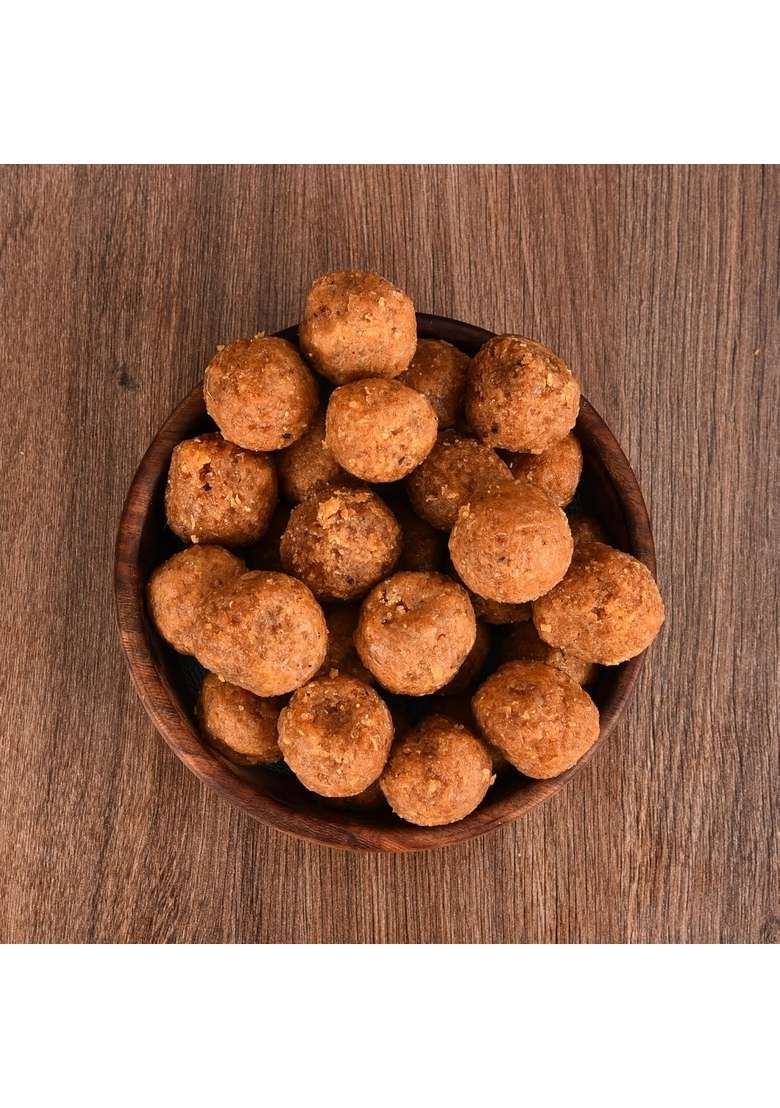 Kvd Collection Bangla Fresh Naru Laddoo 250 G Coconut Gur Ladoo Bengali Sweet For Puja - Indya