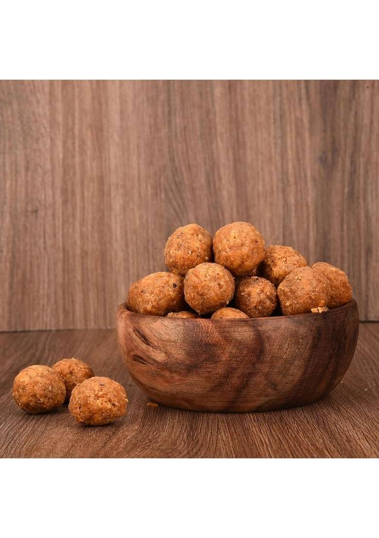 Kvd Collection Bangla Fresh Naru Laddoo 250 G Coconut Gur Ladoo Bengali Sweet For Puja - Indya