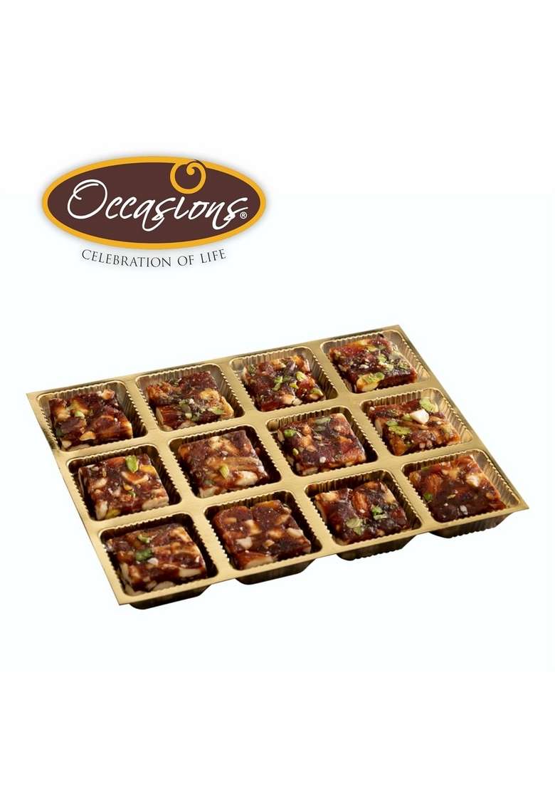 Occasions Datepaak Sugar Free Khajur Mithai Pack Of 2 500Gms Each - Indya