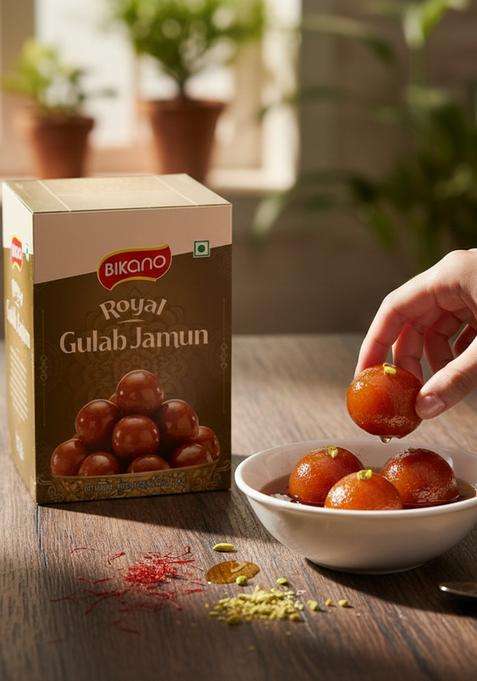 Bikano Royal Gulab Jamun | Traditional Indian Sweet 1Kg Pack